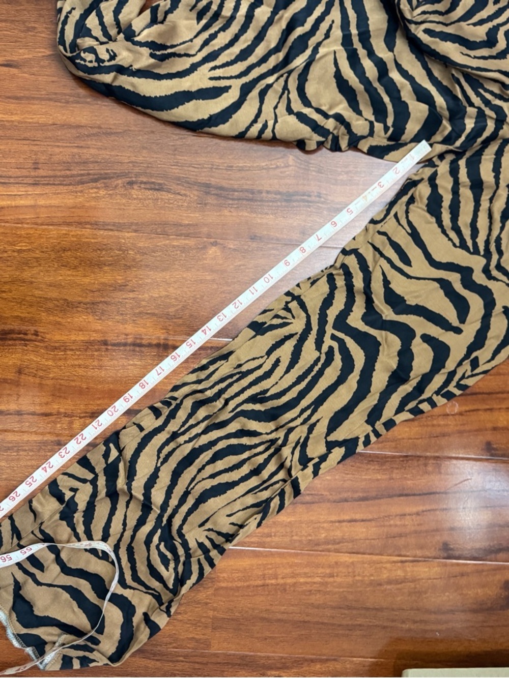 Zara Tiger Print Pants Womens Size XS - Picture 10 of 10